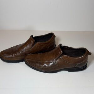 Cole Haan NikeAir Tucker Brown  Leather Slip-On Loafers 12M